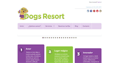 Desktop Screenshot of dogsresortpereira.com